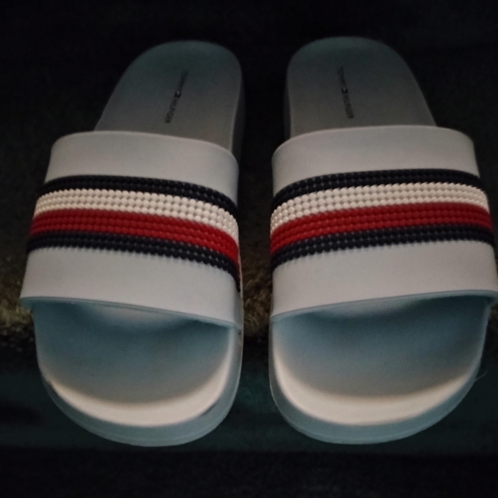 Tommy Hil Sandals with Striped Design
